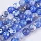Natural Fire Crackle Agate Beads Strands US-G-L084-10mm-07-1