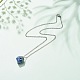 Natural Gemstone Pendant Necklace US-NJEW-JN03891-5