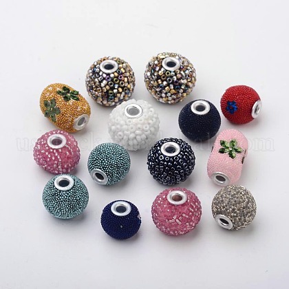 Mixed Style Handmade Indonesia Beads US-IPDL-O002-02-1