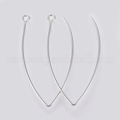 304 Stainless Steel Earring Hooks US-STAS-K184-05-01P-1