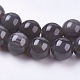 Natural Ice Obsidian Bead Strands US-G-E468-D01-3