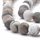 Natural Bamboo Leaf Agate Beads Strands US-G-T106-027-2