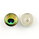 Mixed Color Pattern Brass Buttons US-X-GLAA-S052-02M-2