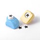Random Single Color or Random Mixed Color Mini Plastic Craft Punch Sets for Scrapbooking & Paper Crafts US-AJEW-F003-27C-1