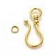 Tibetan Style S Hook Clasps US-GLF5091Y-2