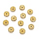 Brass Rhinestone Spacer Beads US-RB-A006-8MM-G-2