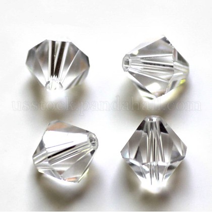 Imitation Austrian Crystal Beads US-SWAR-F022-4x4mm-001-1