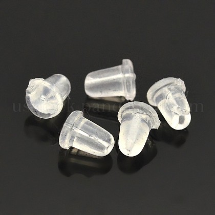 Clear Plastic Ear Nuts US-KY-F002-02A-1