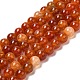 Natural Crackle Agate Bead Strands&nbsp;US-G-K166-10-6mm-01-1