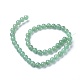 Natural Green Aventurine Beads Strands US-GSR024-2
