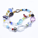 Glass Beads Strands US-GLAA-F081-12-2