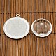 25mm Transparent Clear Domed Glass Cabochon Cover for Photo Pendant Making US-TIBEP-X0010-FF-5
