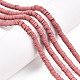 Handmade Polymer Clay Bead Strands US-CLAY-T002-6mm-47-2
