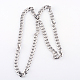 201 Stainless Steel Curb Chains  Necklaces US-NJEW-R063-31P-2