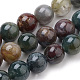Natural Indian Agate Beads Strands US-G-S259-31-8mm-1