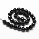 Natural Black Onyx Beads Strands US-G-D840-23-6mm-2