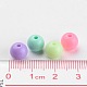 Solid Chunky Bubblegum Acrylic Ball Beads US-SACR-R835-8mm-M-4