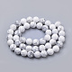 Natural Howlite Beads Strands US-G-S259-47-12mm-2