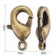 Brass Lobster Claw Clasps US-KK-901-AB-NF-4