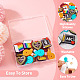 16Pcs 8 Style Food Grade Eco-Friendly Silicone Focal Beads&nbsp;US-SIL-TA0001-74-4
