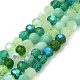 Electroplate Glass Beads Strands US-EGLA-P048-A05-1