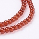 Spray Painted Crackle Glass Beads Strands US-CCG-Q001-4mm-09-3