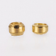 Brass Crimp Beads US-E002-NFG-2