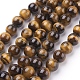 Natural Tiger Eye Beads Strands US-G-G099-10mm-5-1