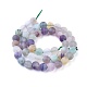 Natural Fluorite Beads Strands US-G-K292-01-2