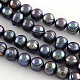 Natural Cultured Freshwater Pearl Beads Strands US-PEAR-R012-01-5