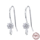 925 Sterling Silver Earring Hooks US-X-STER-S002-52-1