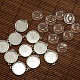 20mm Clear Domed Glass Cabochon Cover for Flat Round DIY Photo Alloy Link Making US-DIY-X0106-AS-LF-1