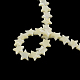 Star Shape Natural Sea Shell Beads Strands US-SSHEL-F290-18A-2