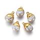 Natural Cultured Freshwater Pearl Pendants US-PEAR-F011-65G-1