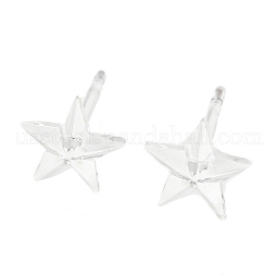 Resin Stud Earring Findings US-X1-FIND-H046-11