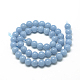 Natural Angelite Beads Strands US-G-S264-13-8mm-2