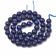 Natural Lapis Lazuli Beads Strands US-G-S295-18-8mm-2