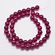 Natural & Dyed Malaysia Jade Bead Strands US-G-A146-8mm-A15-2