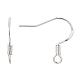 925 Sterling Silver Flat Coil Earwire US-STER-S002-53-2