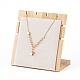 Bamboo Necklace Display Stand US-NDIS-E022-05-1