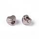 Tibetan Style Antique Silver Tone Heart Alloy Spacer Beads US-X-LFH10357Y-NF-1