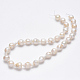 Natural Baroque Pearl Keshi Pearl Beads Strands US-PEAR-S012-66-4