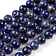 Natural Lapis Lazuli Round Beads Strands US-G-I181-09-10mm-1