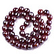 Electroplate Natural Agate Beads Strands US-G-T131-54I-2