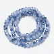 Electroplate Glass Beads Strands US-EGLA-A034-J10mm-I06-2