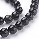 Natural Obsidian Beads Strands US-G-G099-8mm-24-3